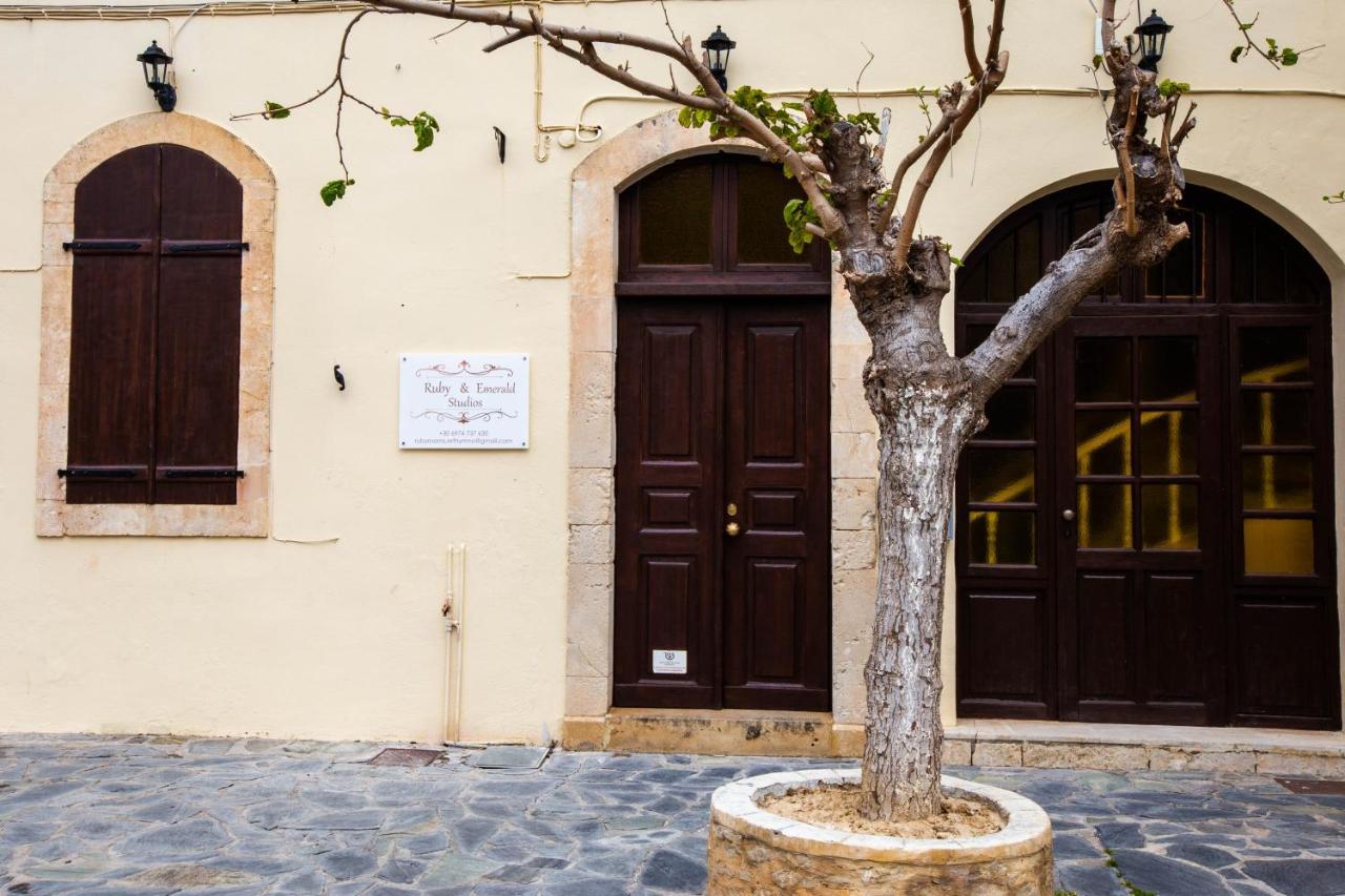Ruby 'N Emerald Studio'S Rethymno  Ngoại thất bức ảnh